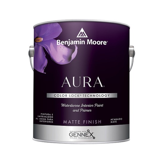 Aura Χρώμα & Αστάρι Εσωτερικής Χρήσης 3.78 lt. N522 Μatte Benjamin Moore